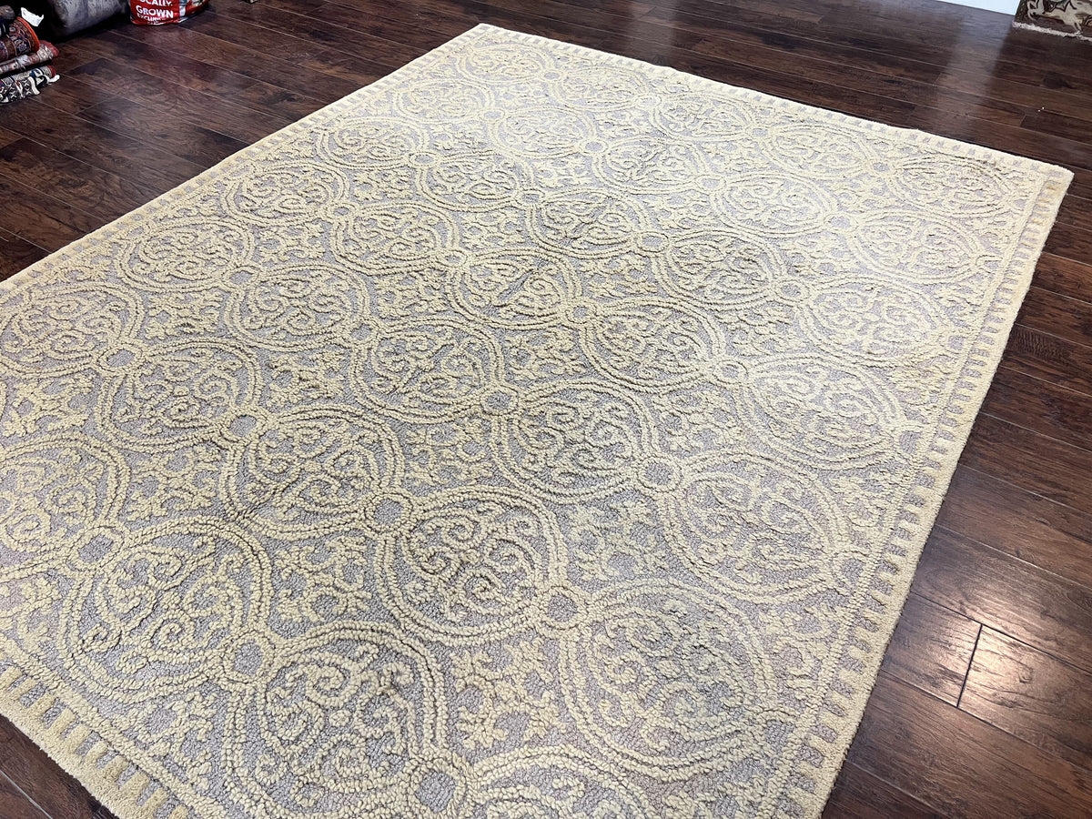 Safavieh Rug 8x10, Cambridge Rug, Wool Hand Tufted Carpet, Modern Room Sized Wool Pile Area Rug - Jewel Rugs, view 13