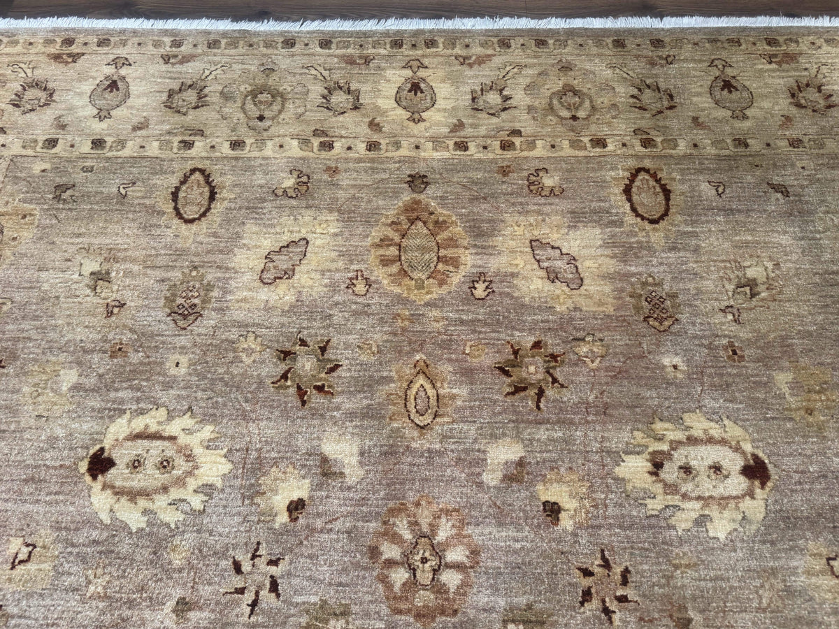 Pakistani Peshawar Rug 8x11, Indo Persian Mahal Carpet, Traditional Wool Oriental Rug - Jewel Rugs, view 4