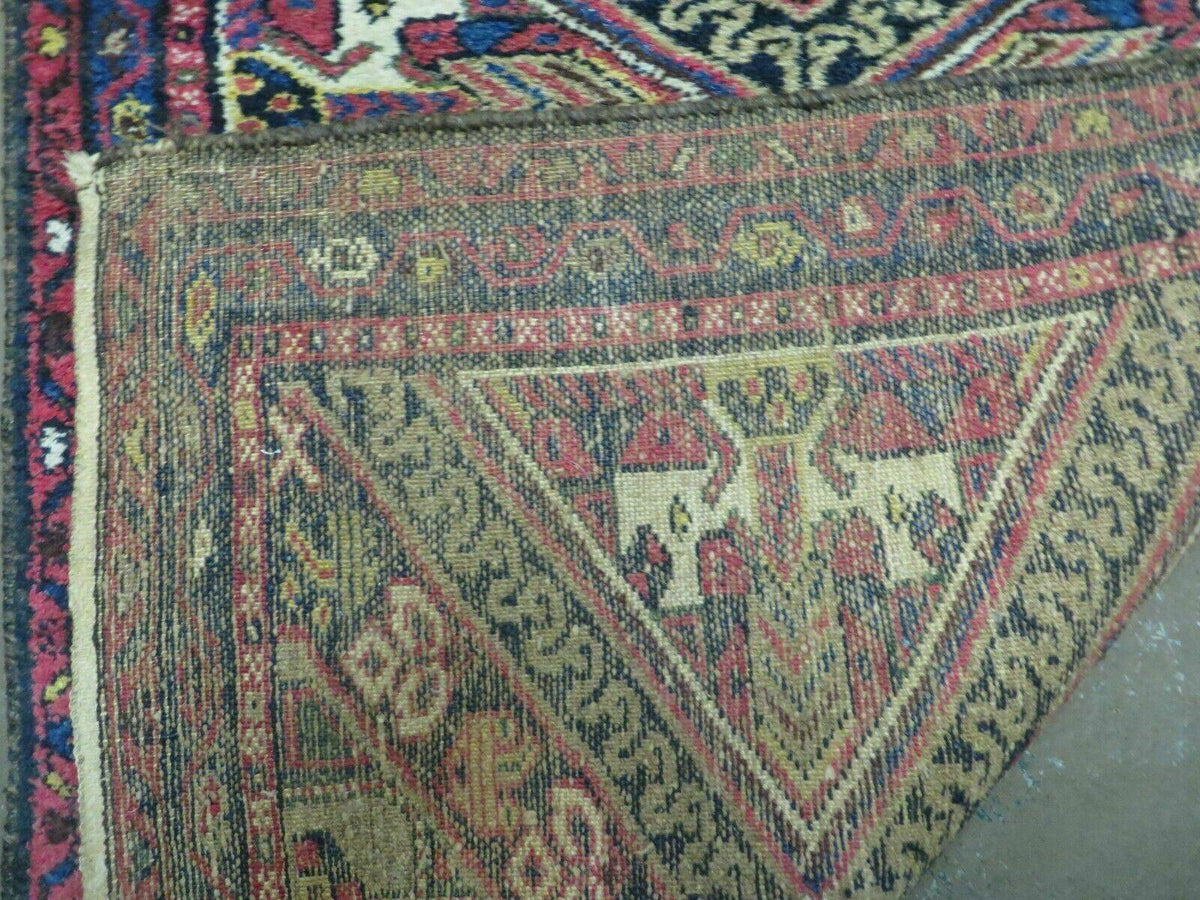 2' 6" X 9' Antique Handmade Turkish Anatolian Wool Runner Rug Nice - Jewel Rugs, view 10