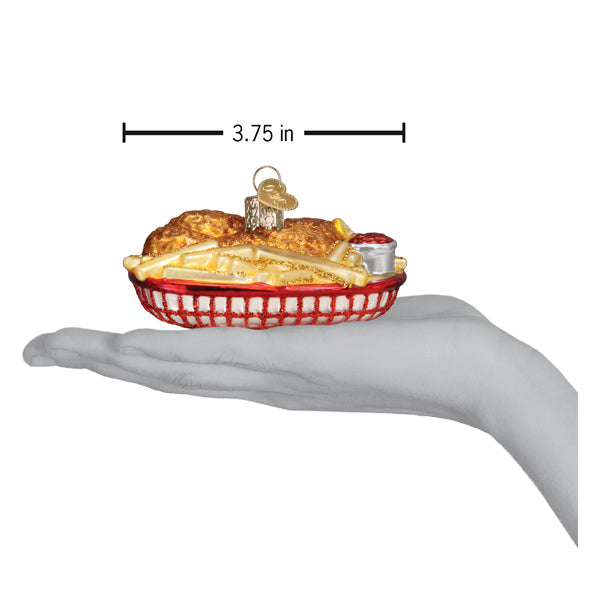 Chicken Basket Ornament