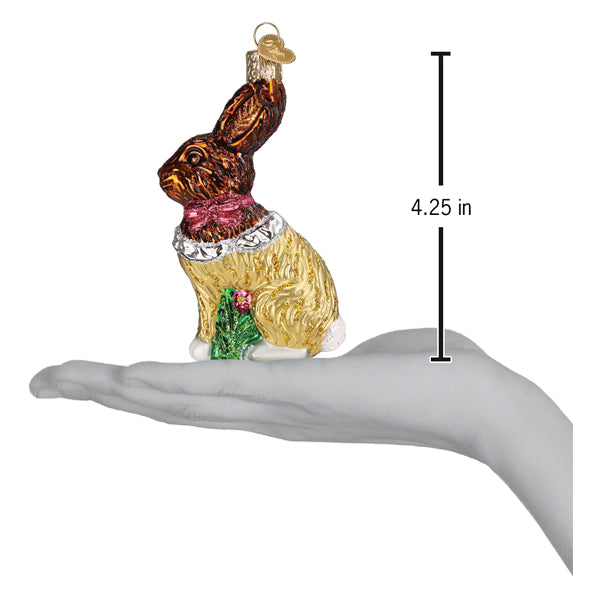 Chocolate Easter Bunny Ornament