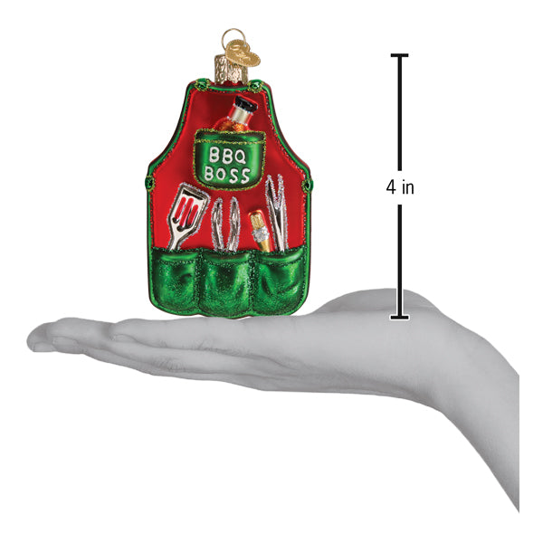 BBQ Apron Ornament