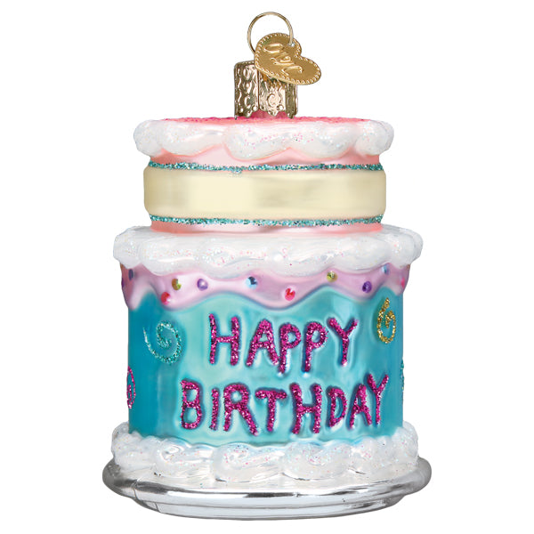 Happy Birthday Cake Ornament