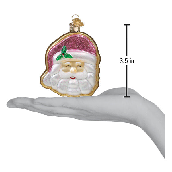 Papa Noel Sugar Cookie Ornament