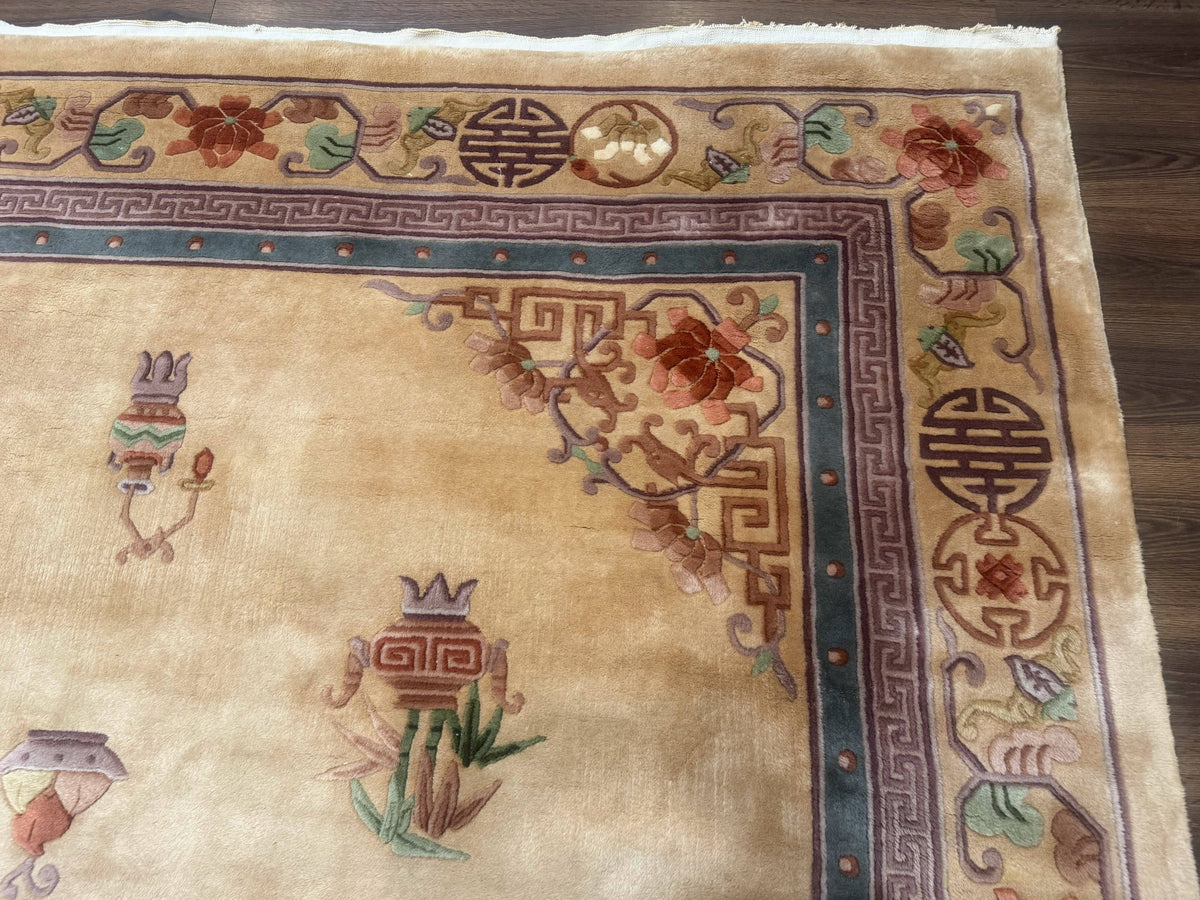 Chinese Wool Rug 8x12, Chinese 90 Line Rug - Jewel Rugs, view 8