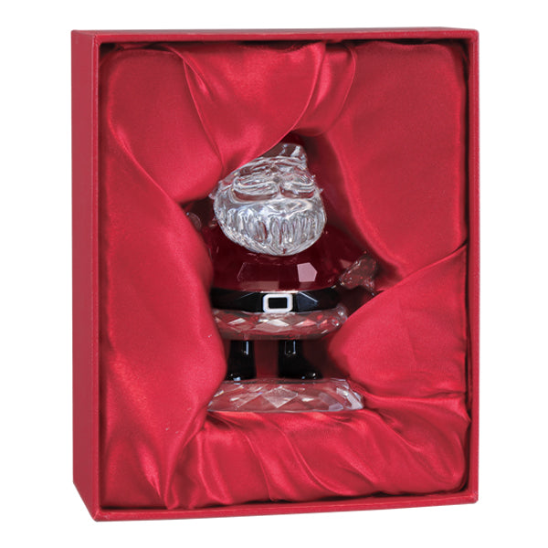 Santa Claus Crystal Figurine