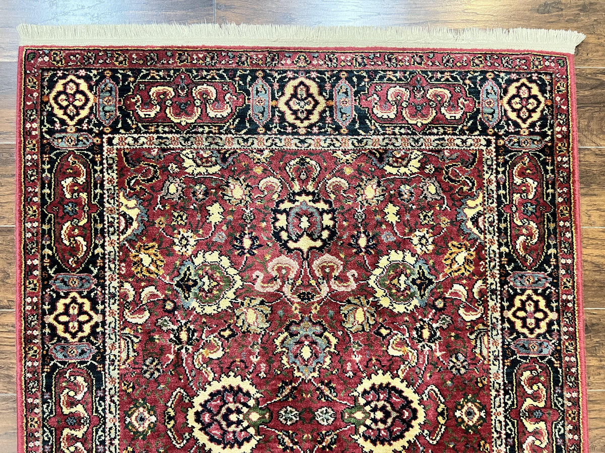 Karastan Rug 4x6, Williamsburg Herati #558, Wool Karastan Carpet, Vintage Karastan Persian Area Rug, Wool Pile - Jewel Rugs, view 4