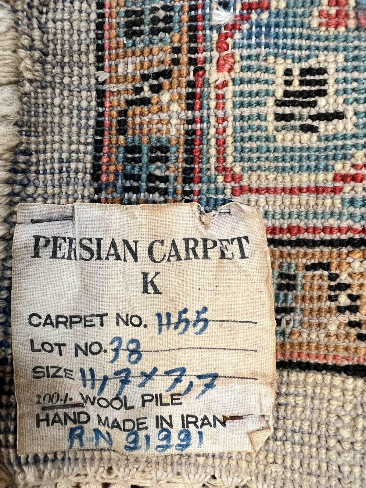 Persian Sarouk Rug 8x12, Wool Hand Knotted Antique Carpet, Floral Medallion, Cream Red, Traditional Oriental Rug - Jewel Rugs, view 10