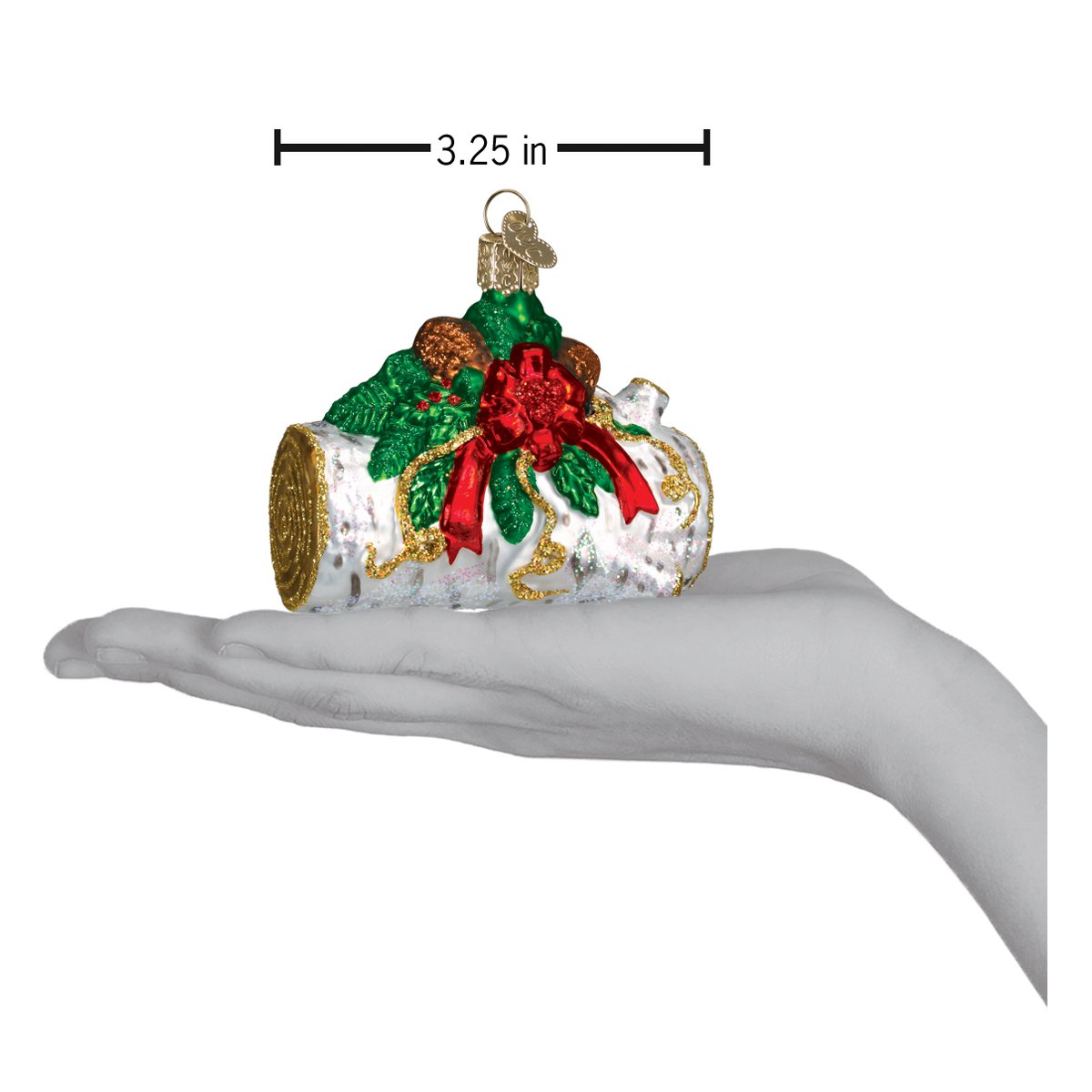 Yule Log Ornament