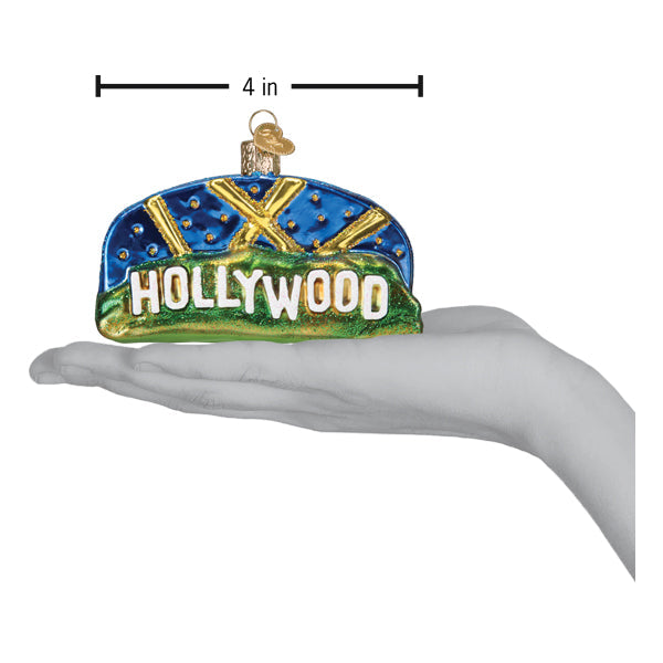 Hollywood Sign Ornament