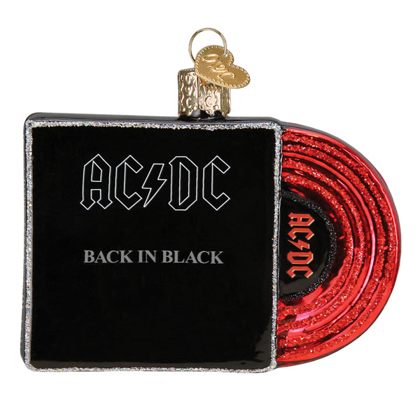 Back In Black Album Cover Ornament