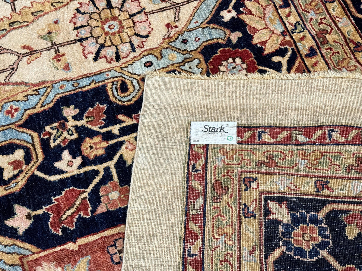 Large Palace Sized Rug 13x19, Stark Carpet, Traditional Wool Handmade Rug, Beige - Jewel Rugs, view 11
