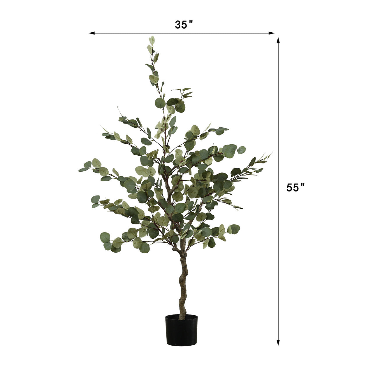 Approx. 4ft. High Faux Ficus Tree image