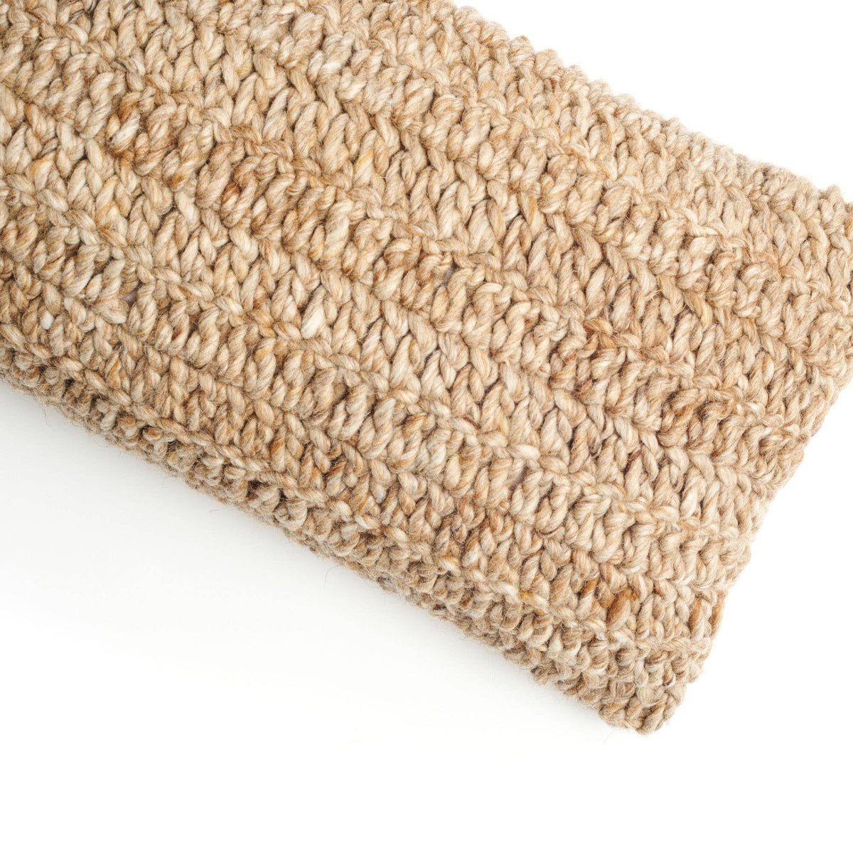 Cure Hand Crochet Large Lumbar Pillow - Source by Studio Skara, view 6