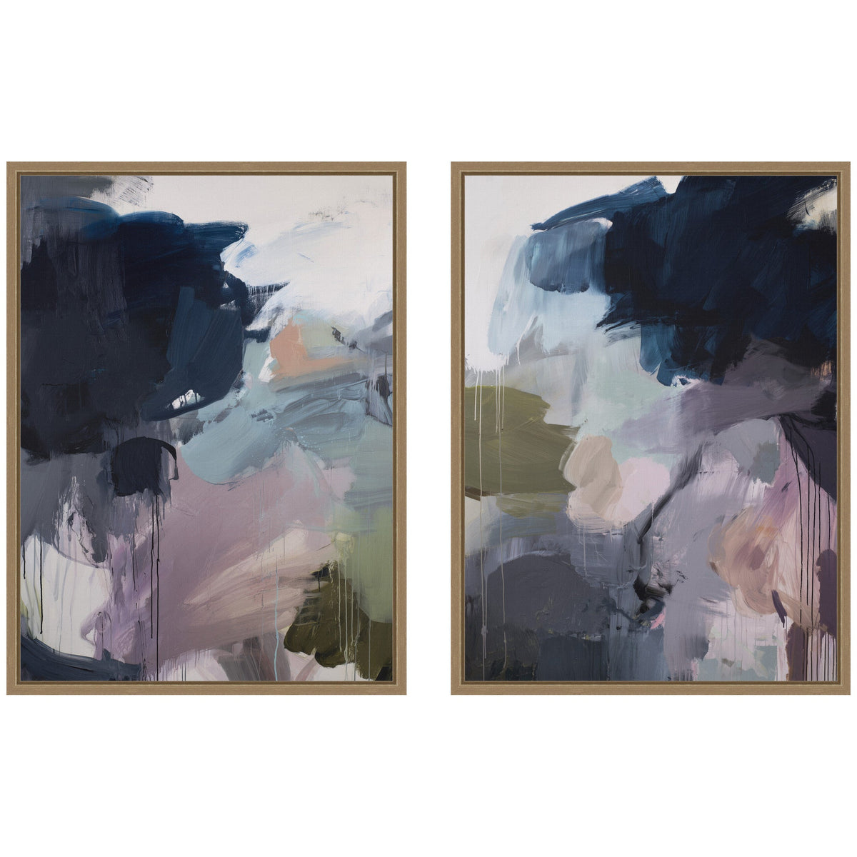 Under the Sky No. 1 & No. 2 2 Piece Framed Canvas Wall Art Set by Amy Lighthall