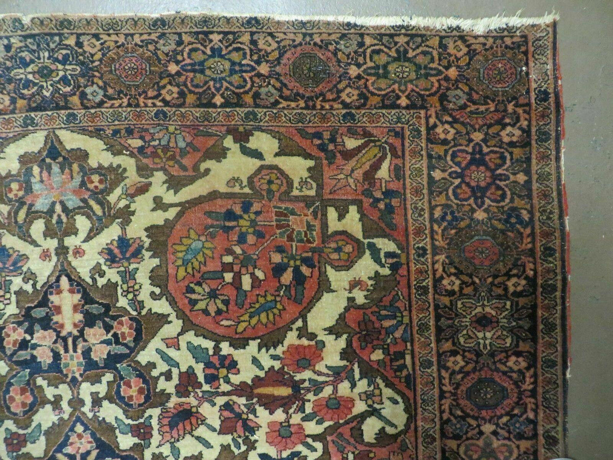 4' X 6' Antique Ultra Fine Handmade India Floral Oriental Wool Rug Carpet Nice - Jewel Rugs, view 8