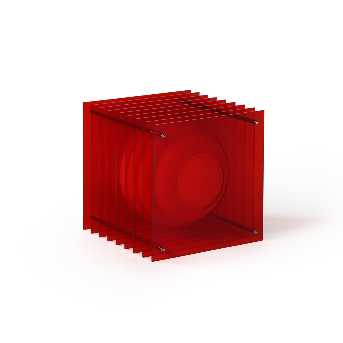 Lớp big square in red acrylic - BằNG, view 8