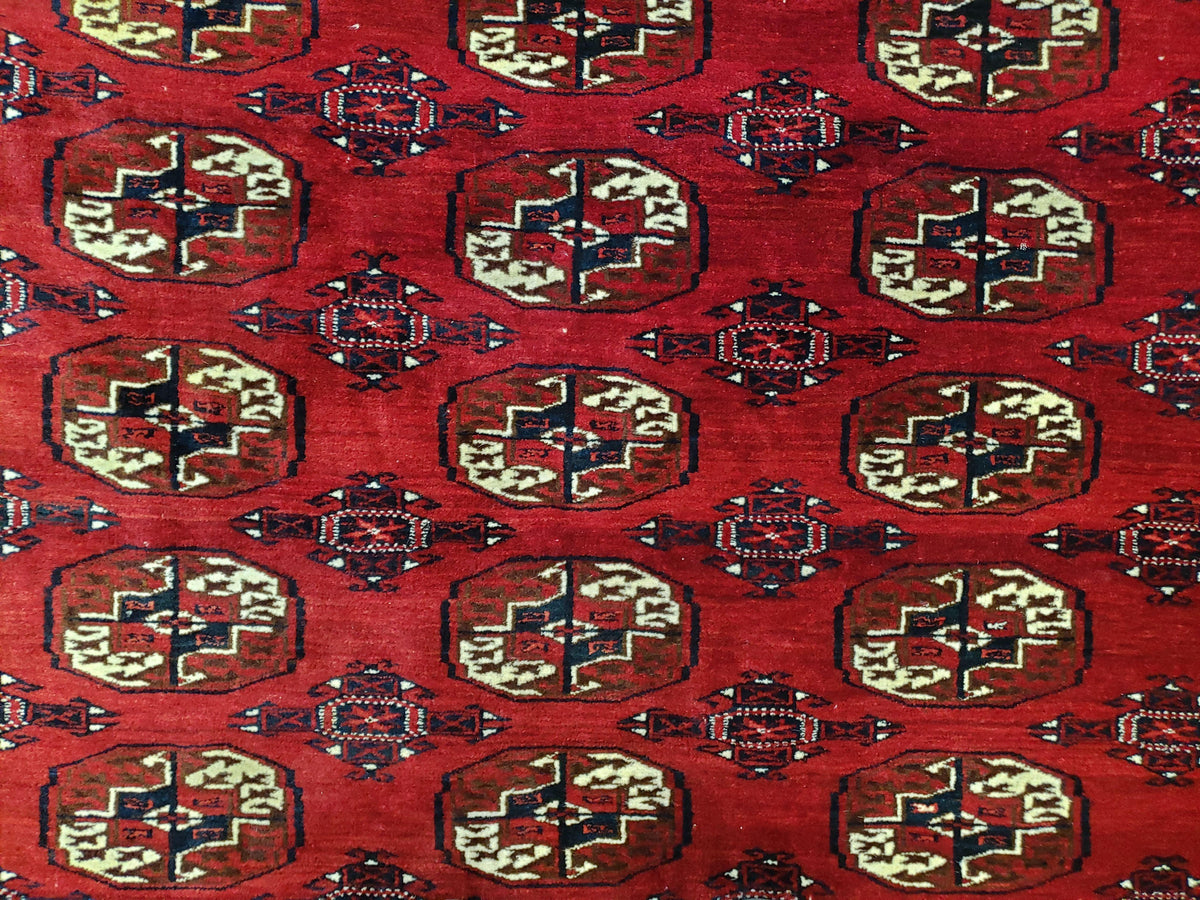 Persian Turkoman Rug 8 x 12.5 - Jewel Rugs, view 5