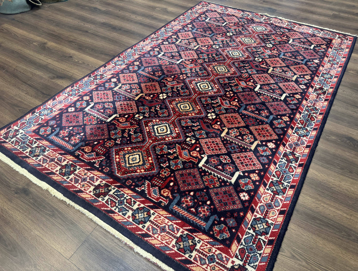 Karastan Rug 5x8, Yuruk Collection #530, Geometric Tribal Wool Pile Vintage Carpet - Jewel Rugs, view 3