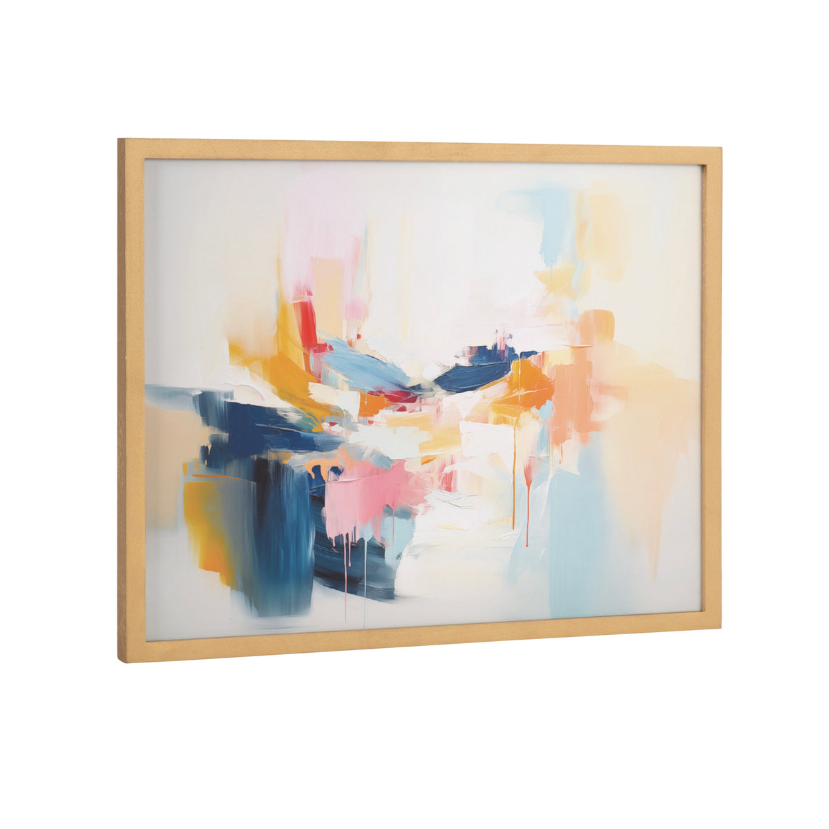 Gallery Elegant Coastal Beach Abstract Print by The Creative Bunch Studio