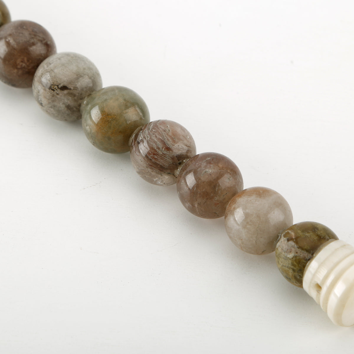 Approx.13" Calligraphy Brush with Small Natural Crystal Ball