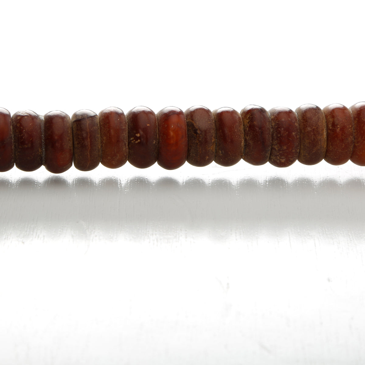 12" Calligraphy Brush Brown Marble Ring