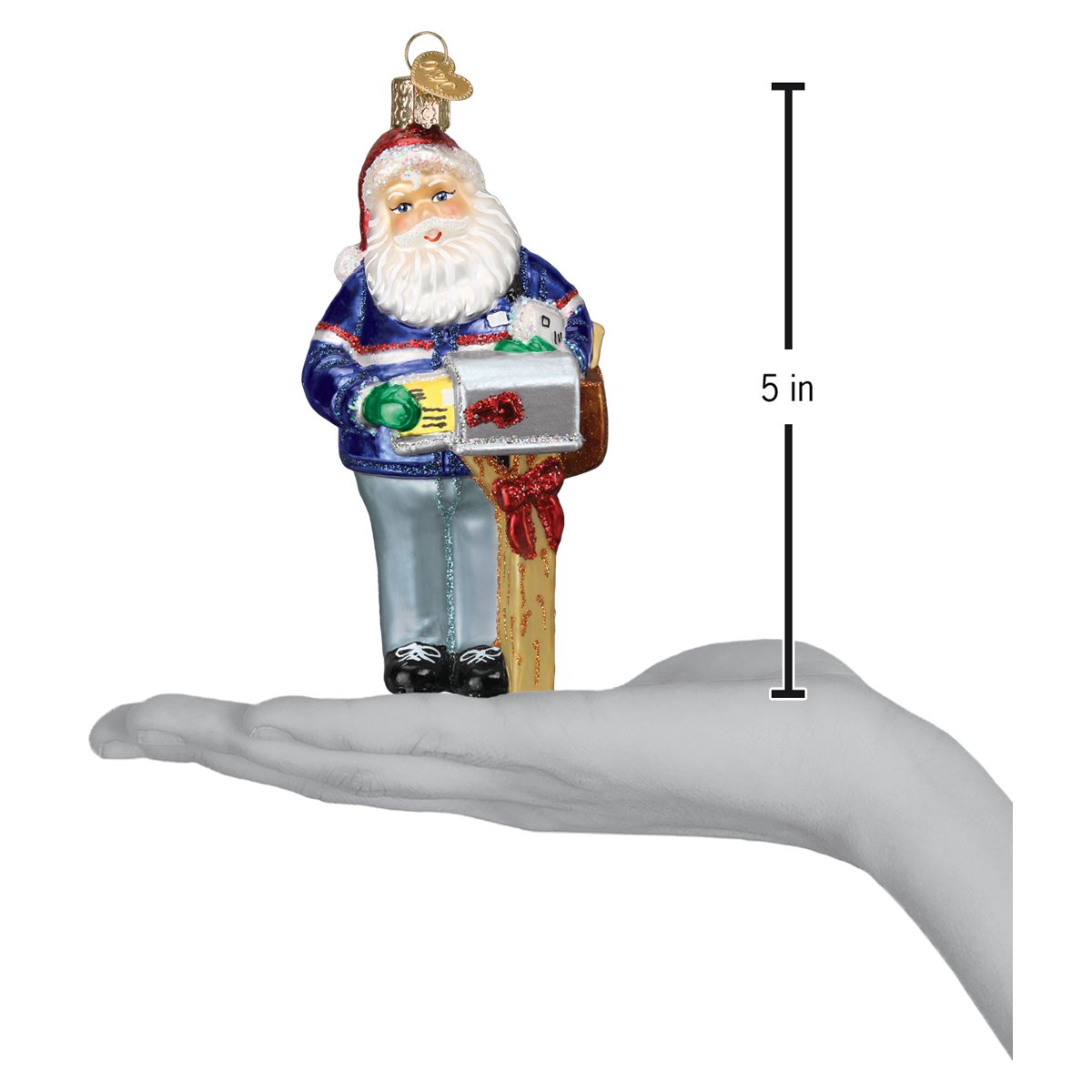 USPS Santa Ornament