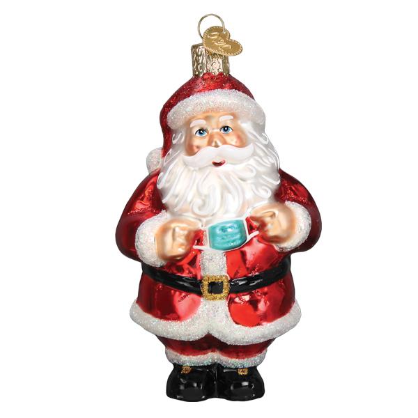 Santa Revealed Ornament