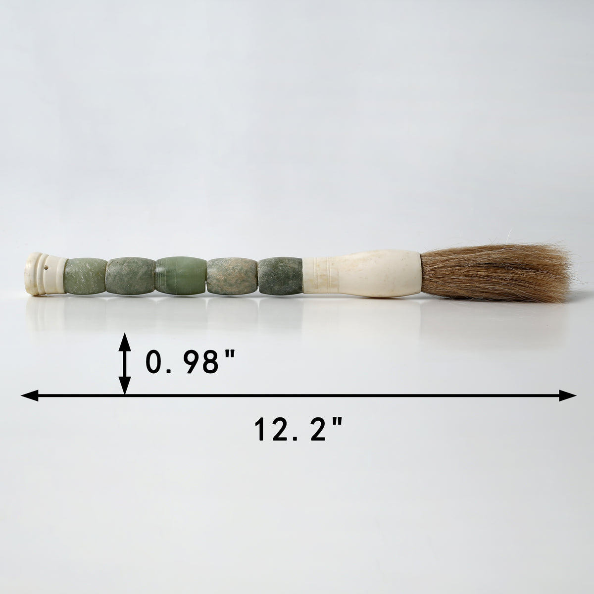 White Jade Abacus Calligraphy Brush