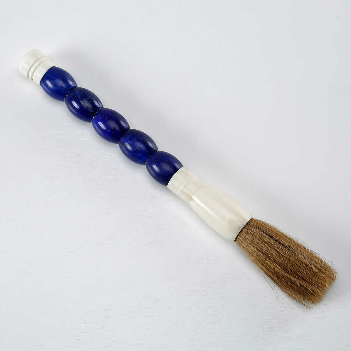 Indigo Blue Abacus Calligraphy Brush