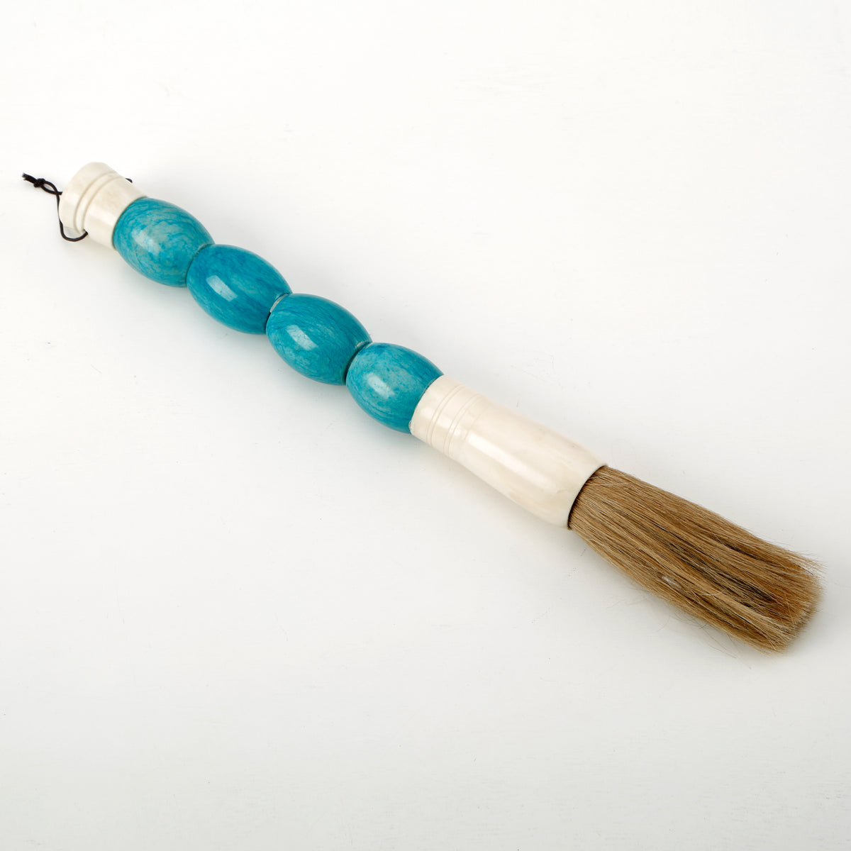 Approx.14" Sky Blue Marble Calligraphy Brush