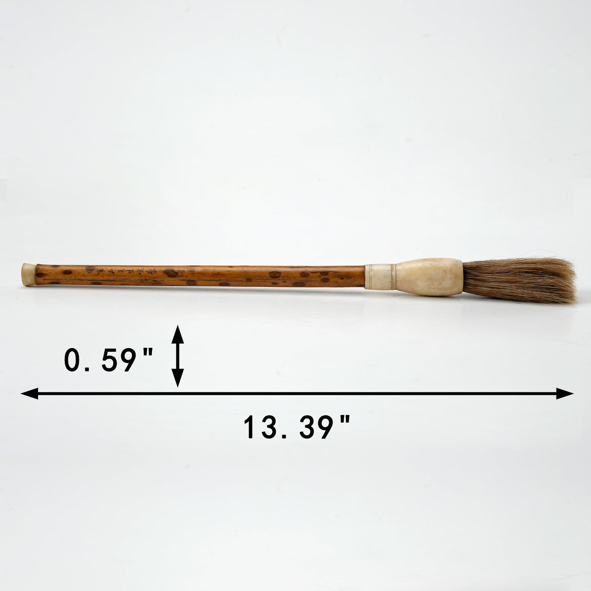 Approx.13" bamboo calligraphy brush