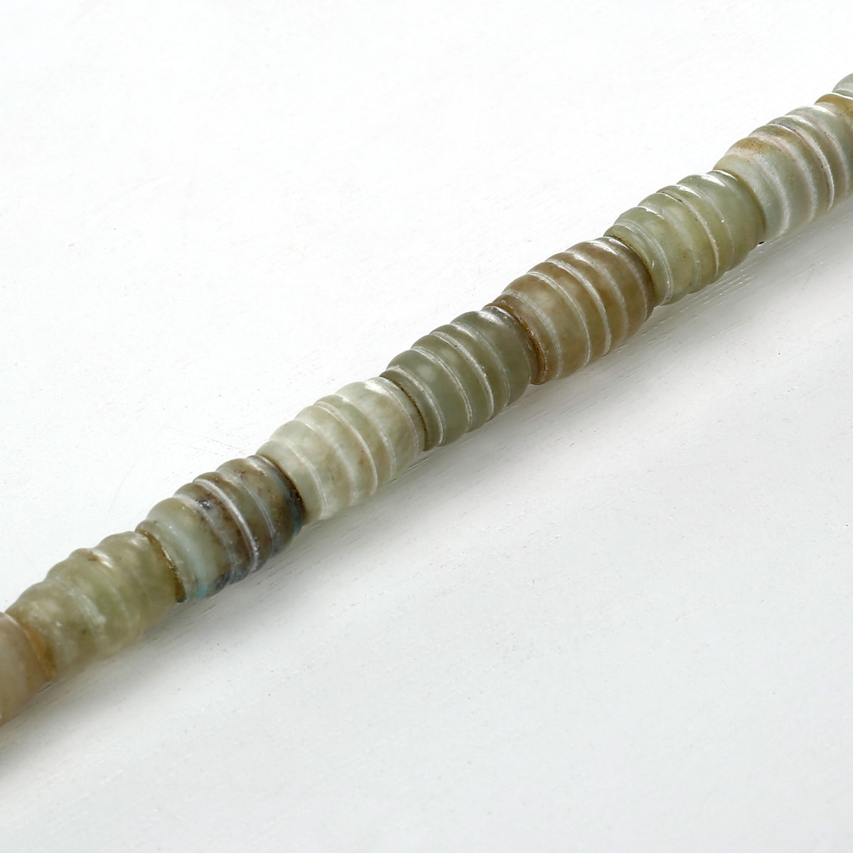 Approx.11"Neutral Jade calligraphy brush with strips