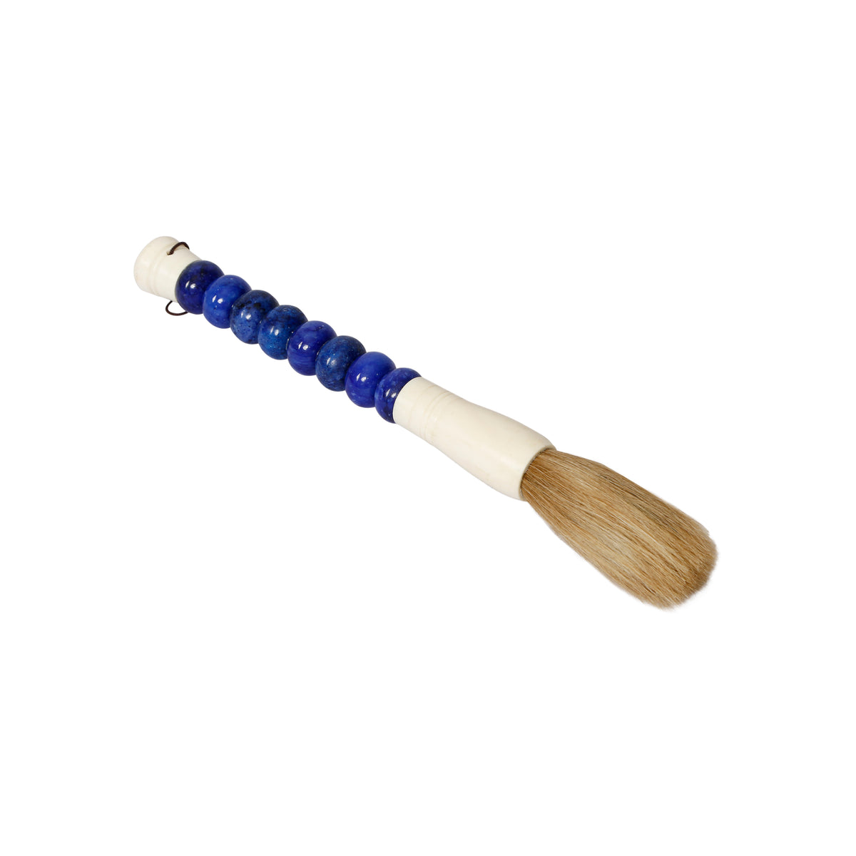 Dark Blue Jade Abacus Calligraphy Brush-M