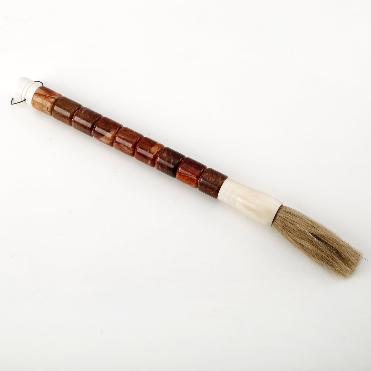 Approx. 20" Red Jade Calligraphy Brush