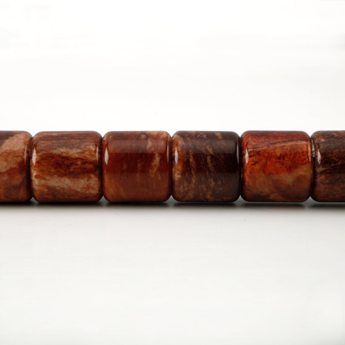 Approx. 20" Red Jade Calligraphy Brush