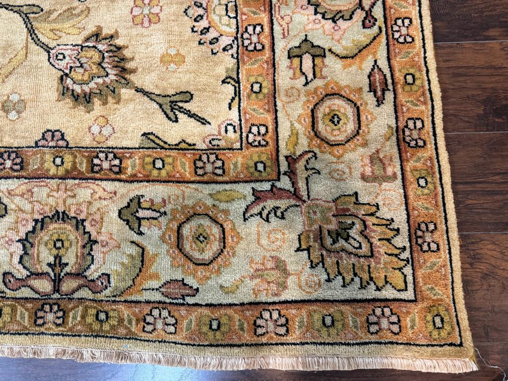 Turkish Oushak Rug 8x10, Vintage Wool Carpet - Jewel Rugs, view 10