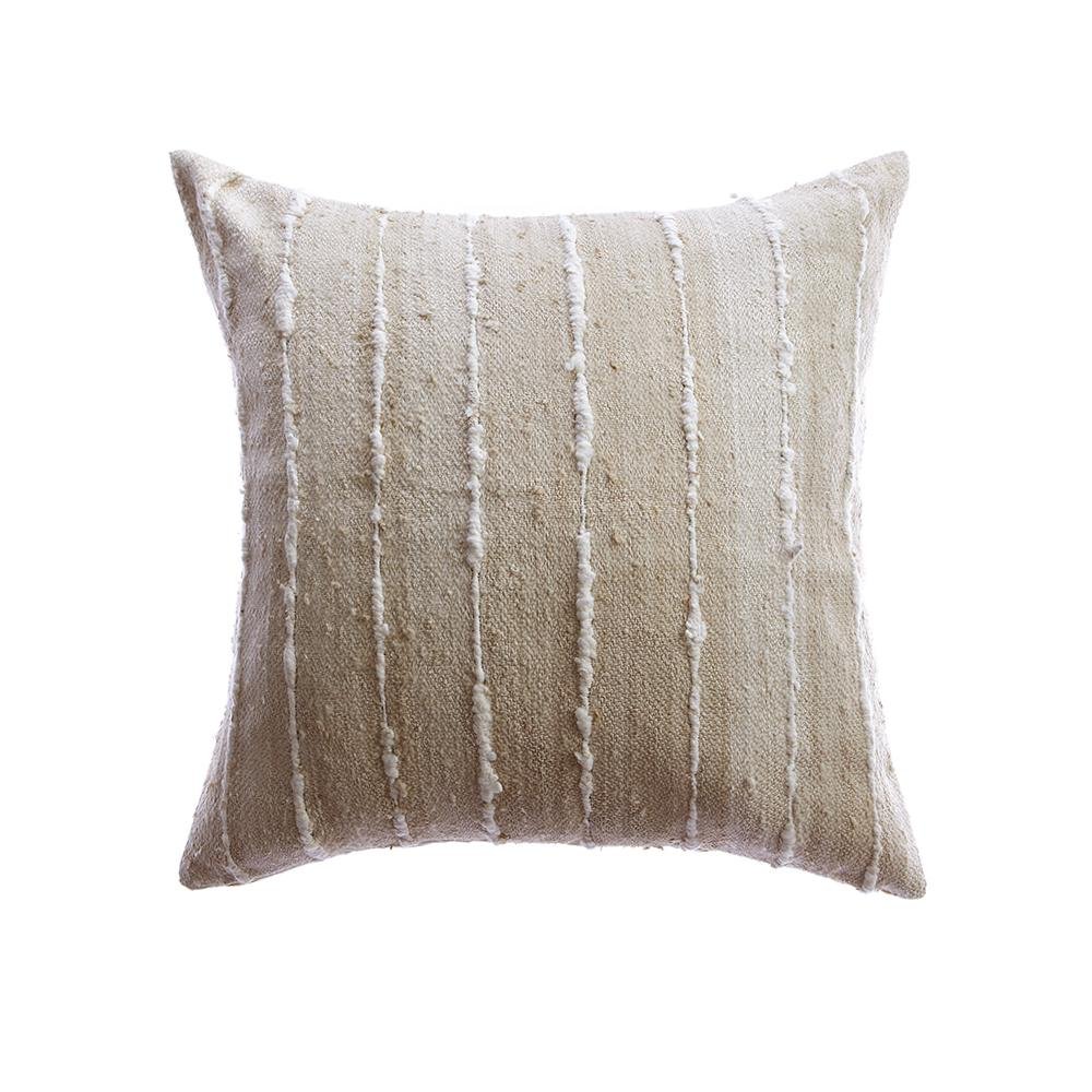 Striped Raw Silk Pillow - Homelosophy, view 5