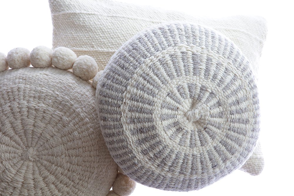 Boho Pom Pom Pillow - Homelosophy, view 6