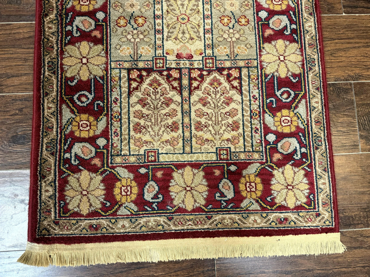 Karastan Runner Rug 2.6 x 8.6, Antique Legends Bakhtiari 2200, Vintage Wool Karastan Runner Rug, Panel Design - Jewel Rugs, view 6