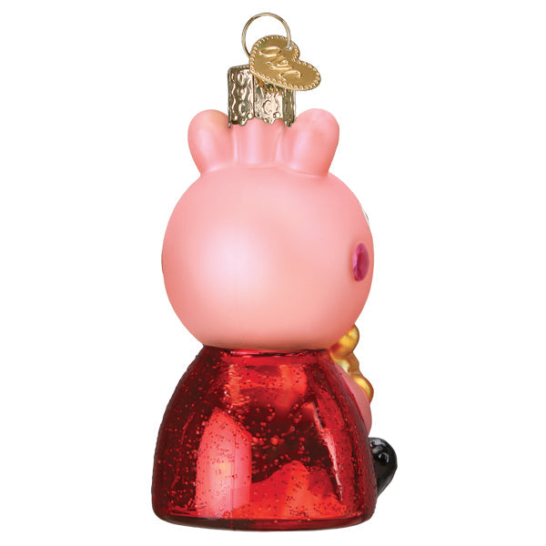 Peppa Pig With Teddy Ornament