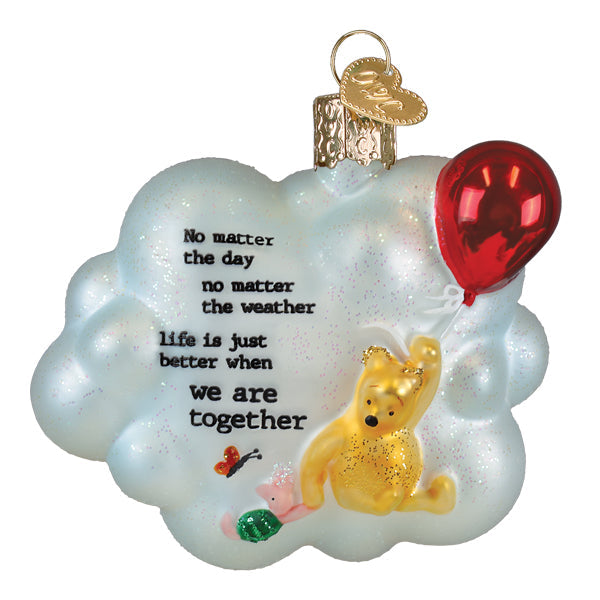 Winnie And Piglet Together Ornament