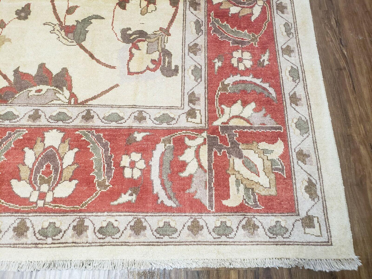 9' X 12' One-Of-A-Kind William Pak Peshawar Hand-knotted Wool Rug Nice - Jewel Rugs, view 10