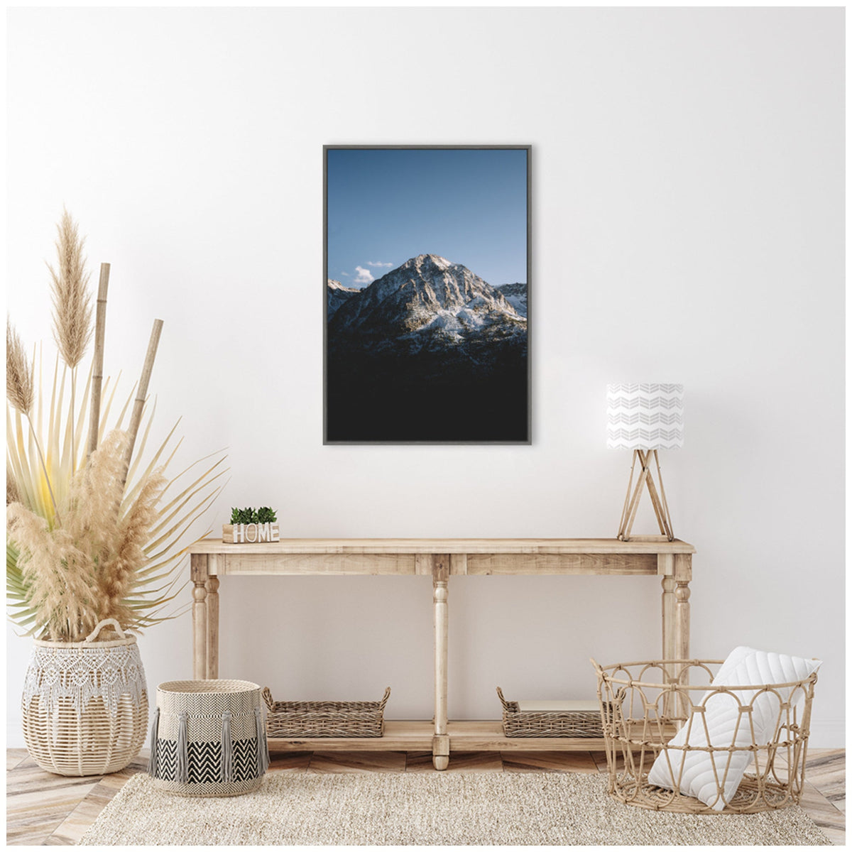 Sylvie Yosemite Mountain Landscape Framed Canvas by Patricia Hasz
