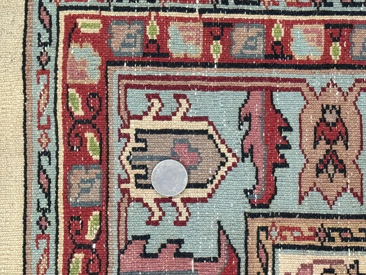 Turkish Kazak Rug 6x9, Geometric Medallions - Jewel Rugs, view 10