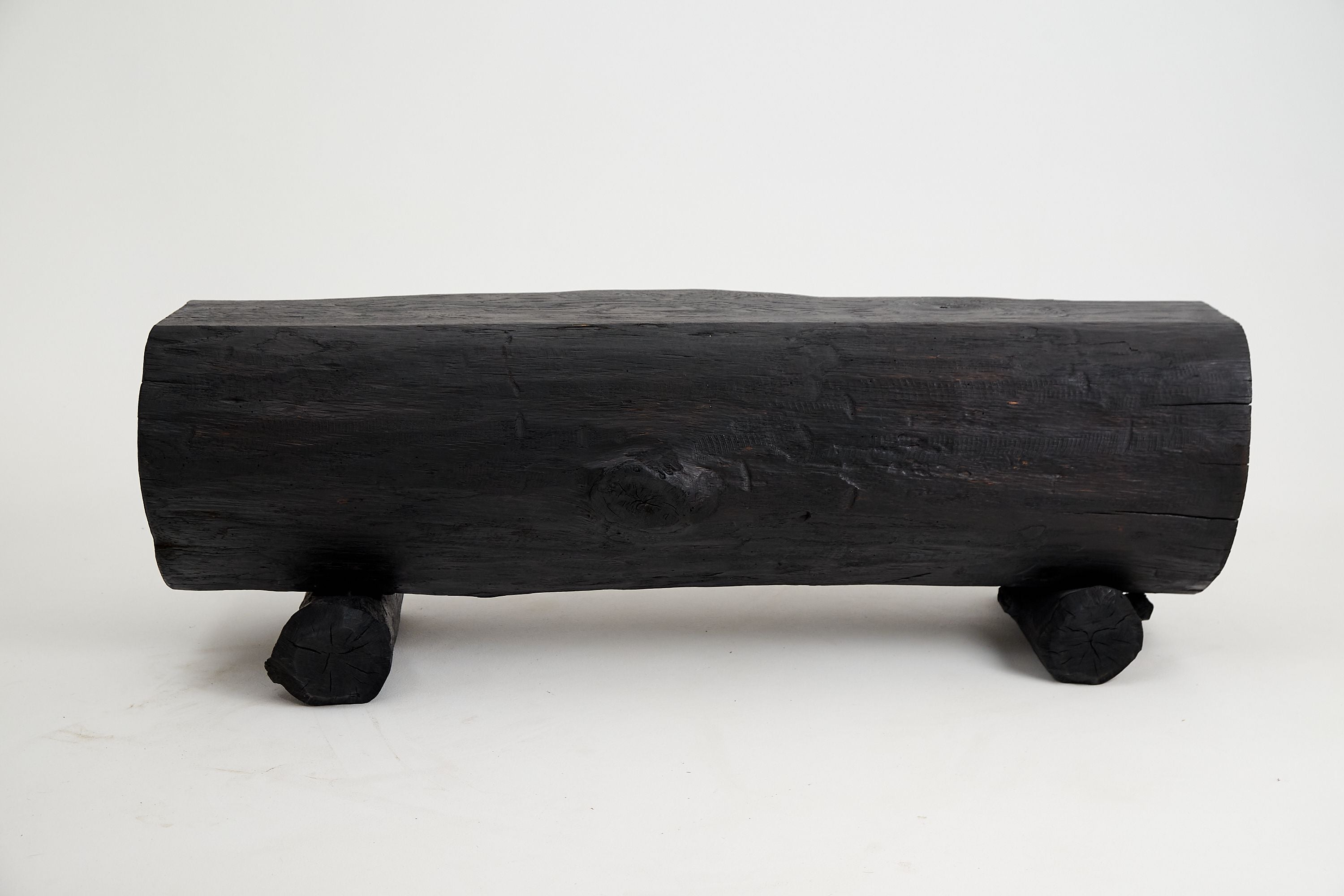 Jownik, Charred Hollow Log Bench â Primitive Form, Bold Presence - image 14