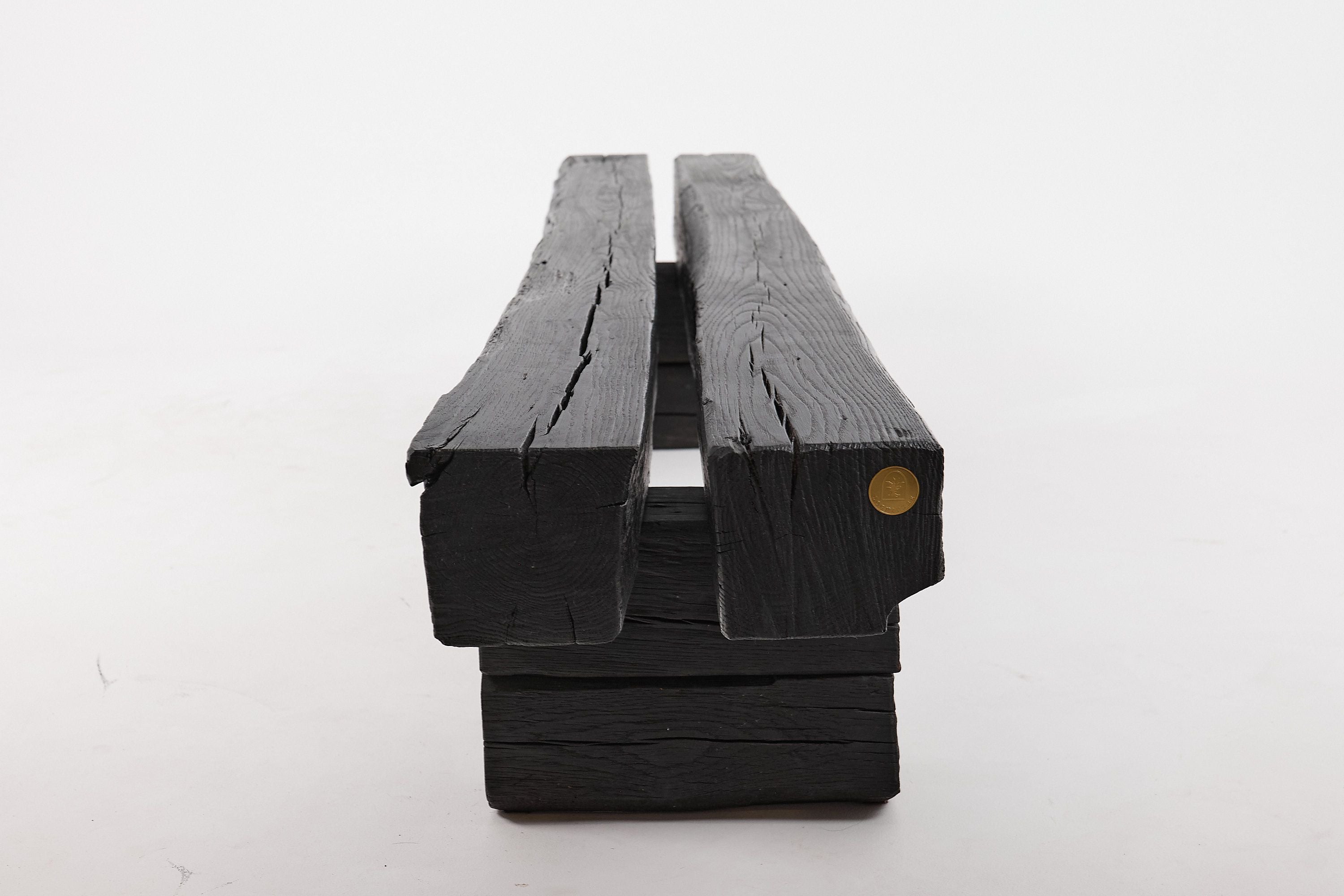Jownik, Charred Timber Beam Bench - image 8