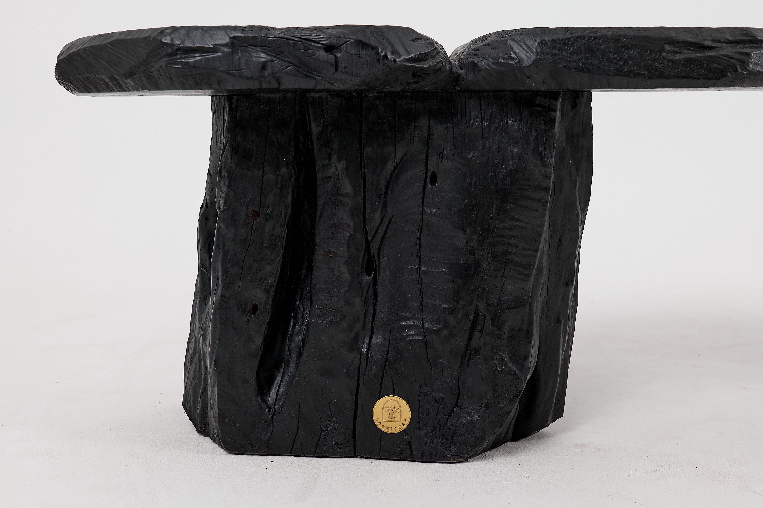 Jownik, Charred Wood Bench - Organic Character & Raw Elegance - image 3