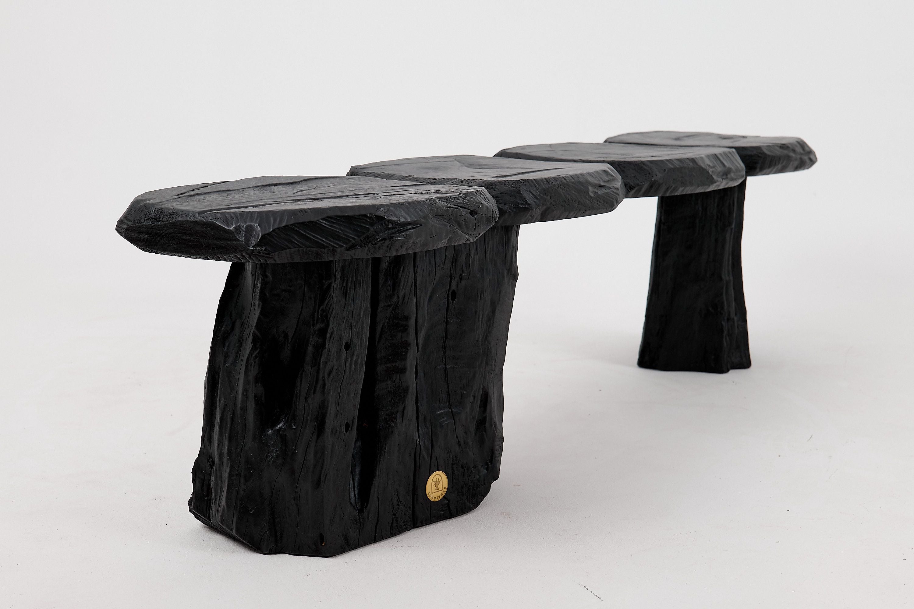 Jownik, Charred Wood Bench - Organic Character & Raw Elegance - image 16