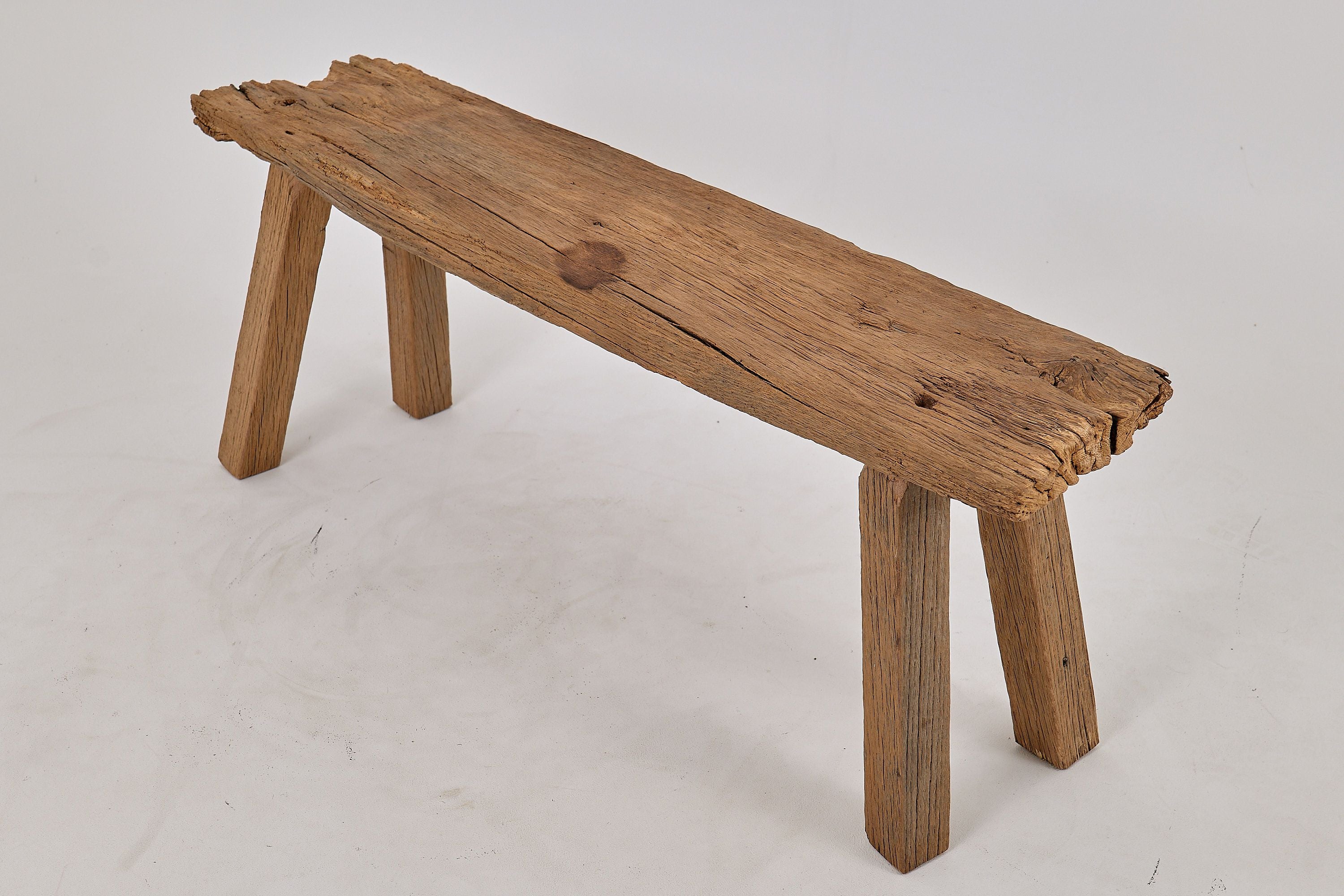 Reclaimed Oak Bench/Console - image 12